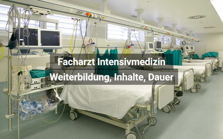 Facharzt Intensivmedizin: Weiterbildung, Inhalte, Dauer | PraktischArzt.ch